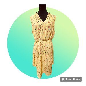 Market & Spruce dress yellow - Sz XL
